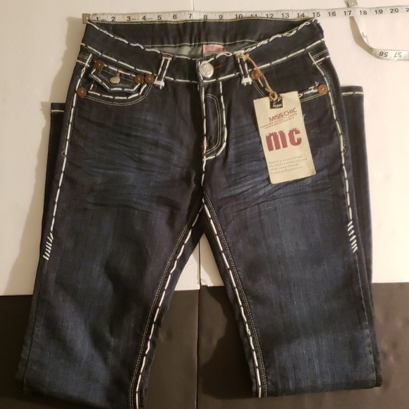 Miss Chic Jeans Denim - Miss Chic Jeans | Size 11 | Color: Black Denim